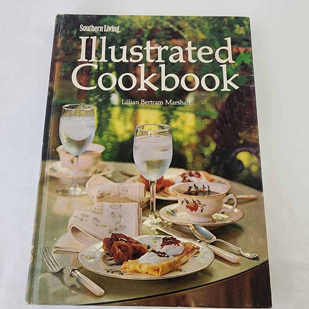 SOUTHERN LIVING‎ ILLUSTRATED COOKBOOK MARSHALL 1976 HB RECIPES